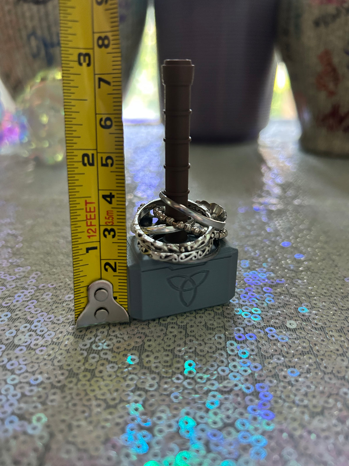 Mjolnir Ring Holder | Fallen Gods