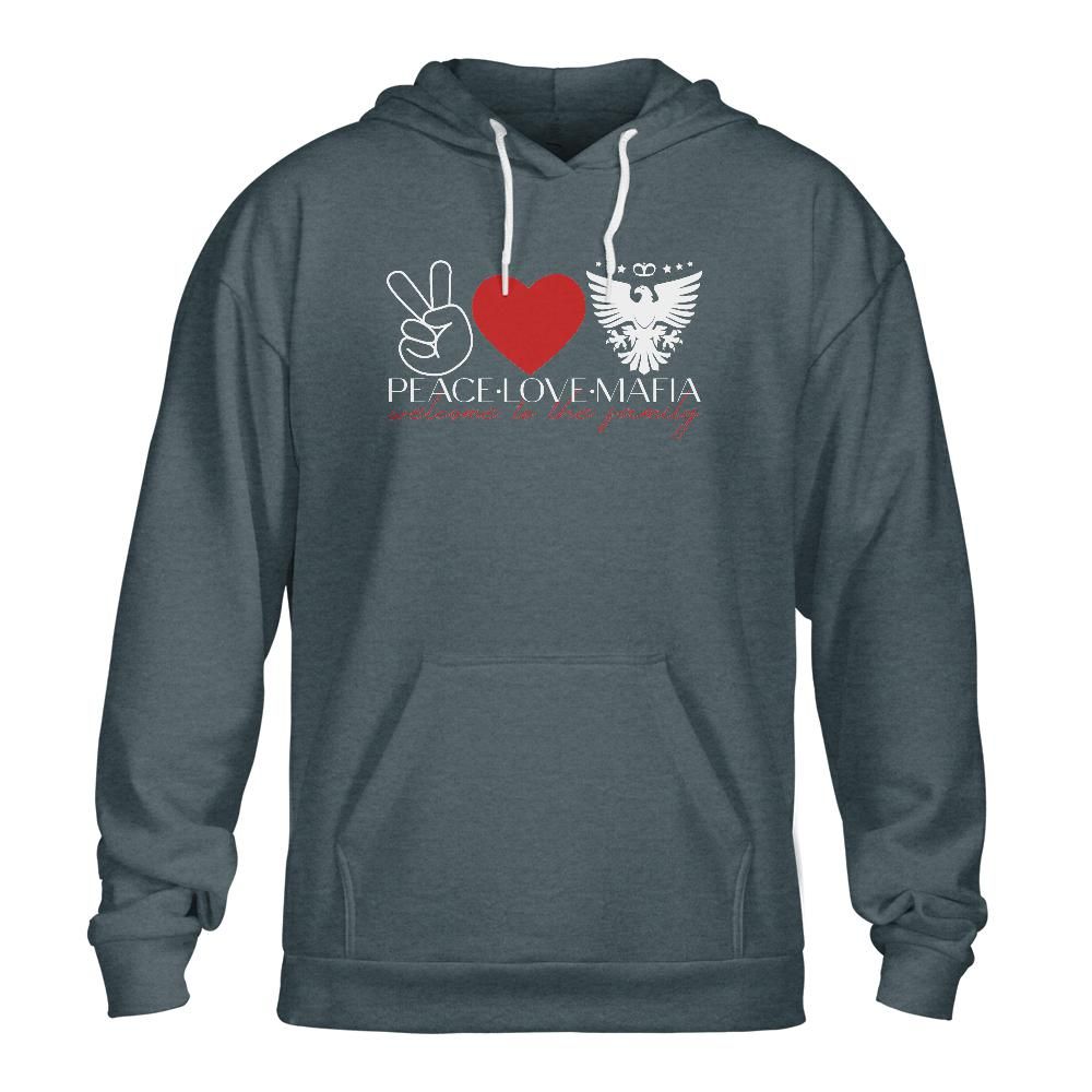 Peace Love Mafia: Classic Unisex Hoodie