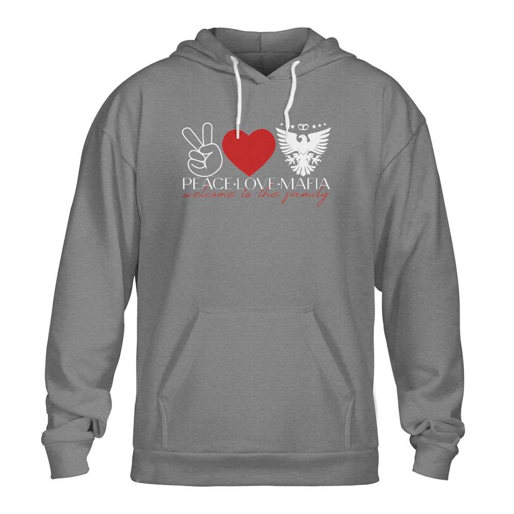 Peace Love Mafia: Classic Unisex Hoodie