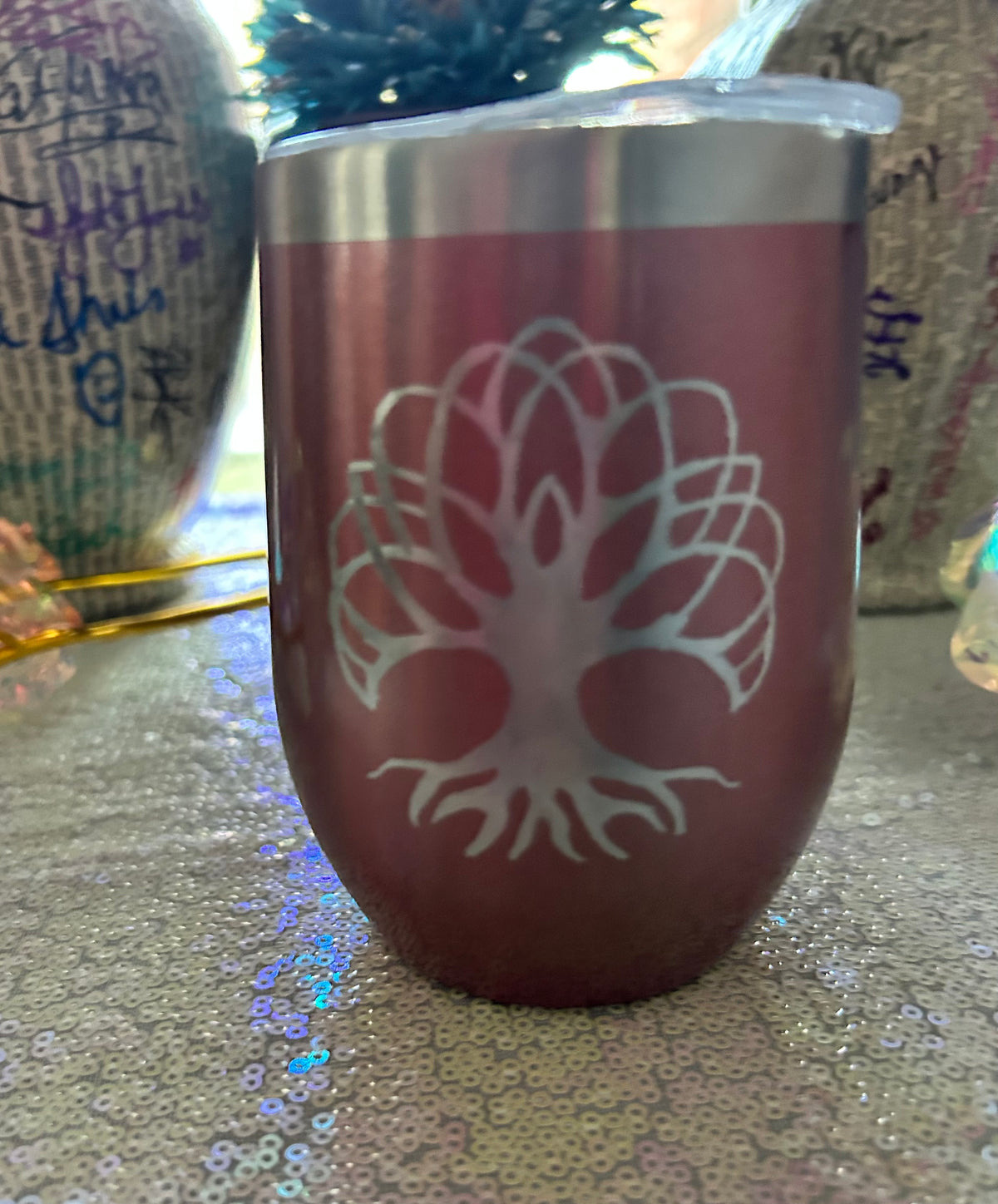 Double Tree of Life Tumbler