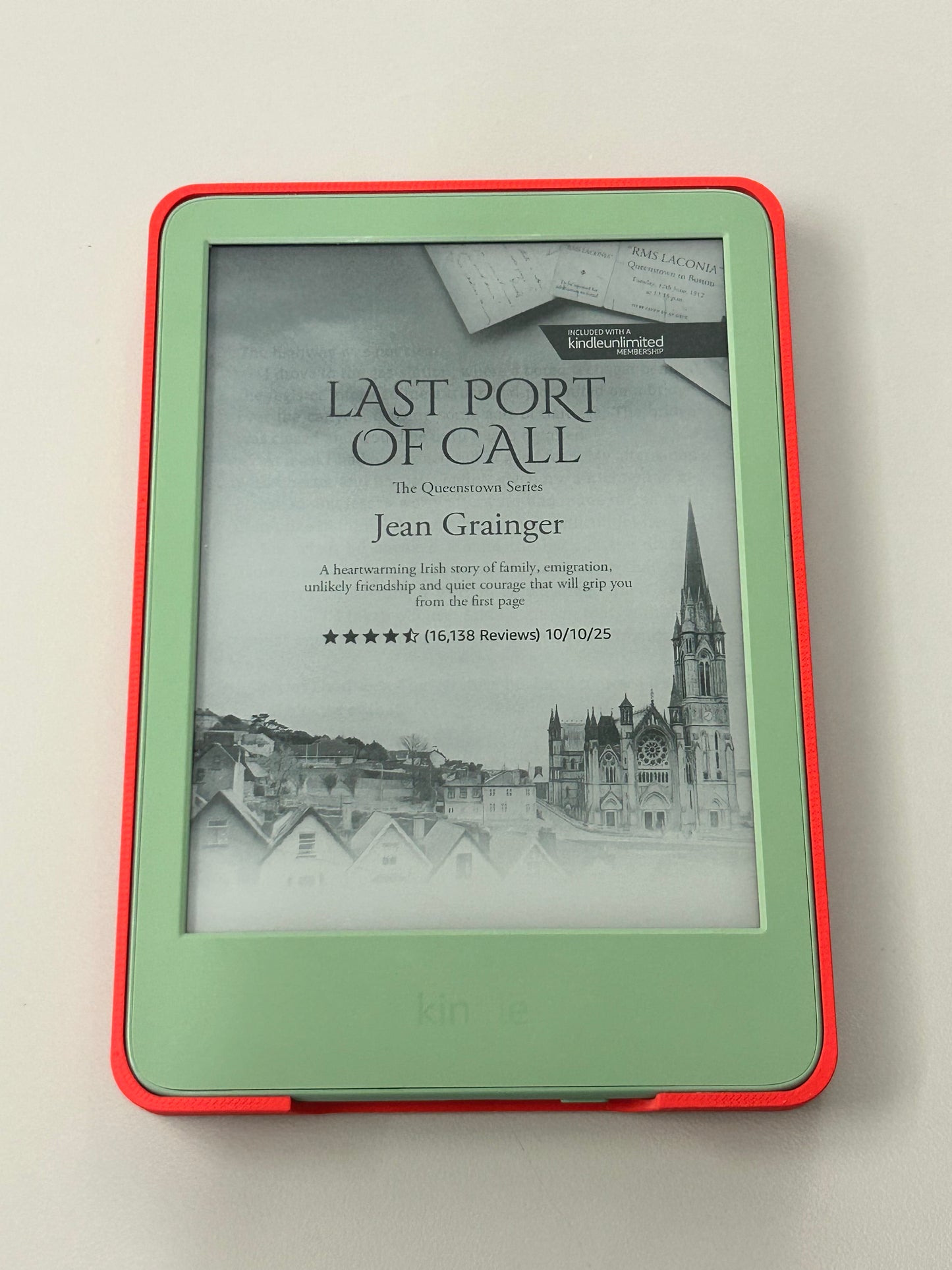 I prefer my heroes with a few thorns | Kindle Case