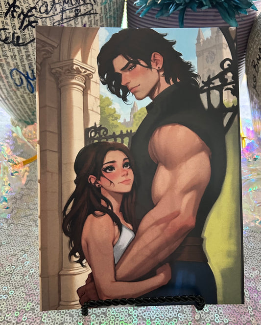 Aric and Rey Couple Artwork