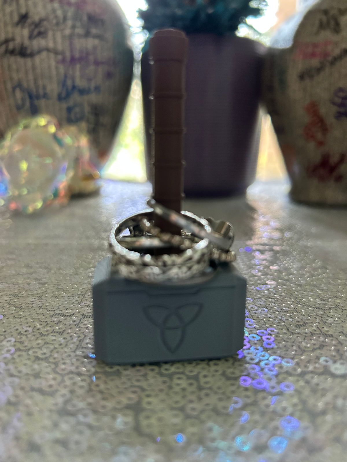 Mjolnir Ring Holder | Fallen Gods