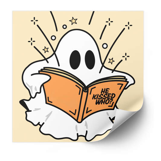 Ghost He Kissed Who | Stickers