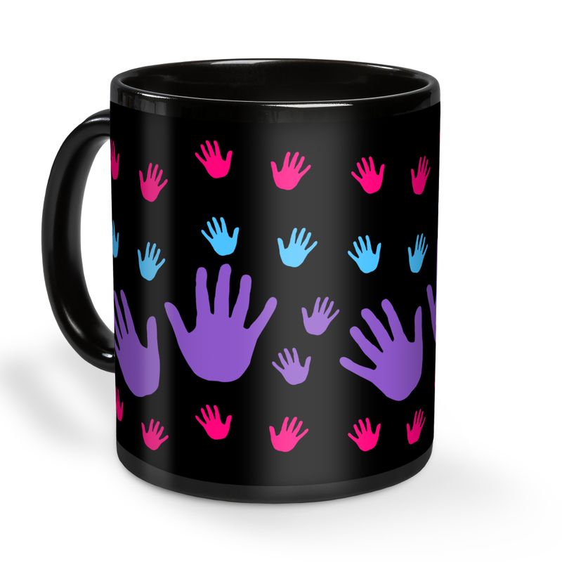 Handprints: Ceramic mug