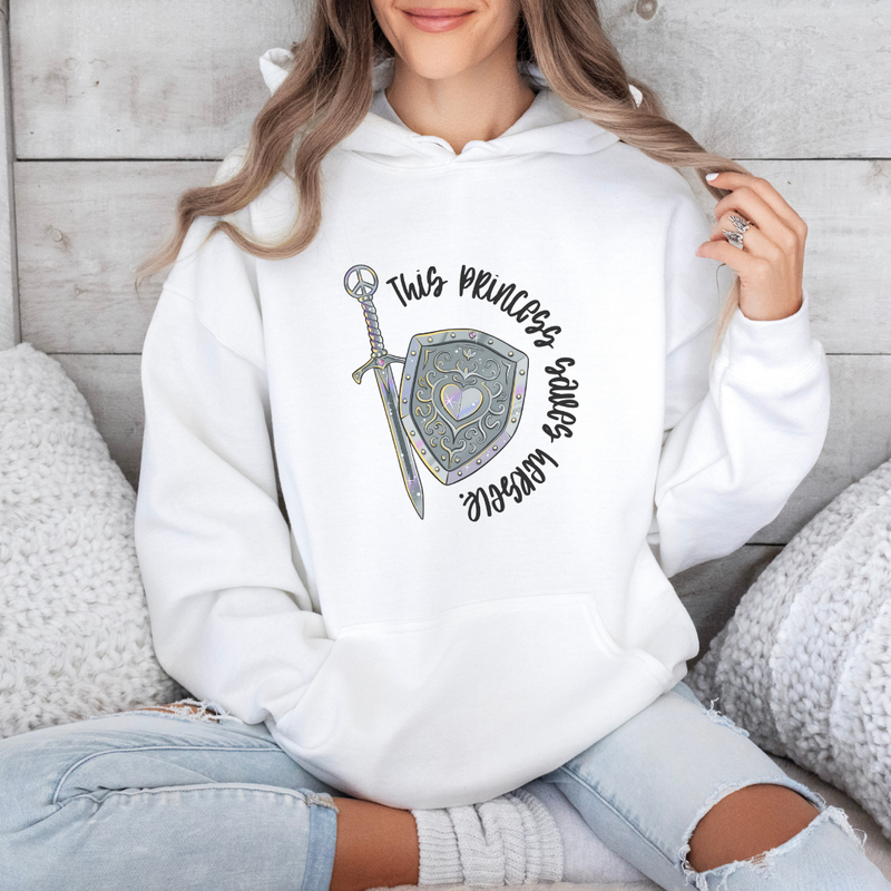 This Princess Saves Herself | Hoodie