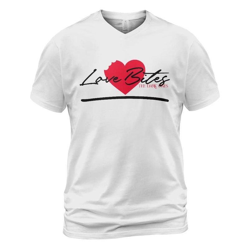 Love Bites: Unisex V-Neck T-Shirt