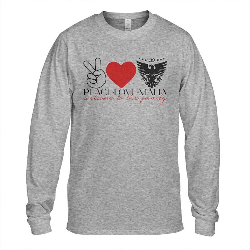 Peace Love Mafia: Long Sleeve T-Shirt