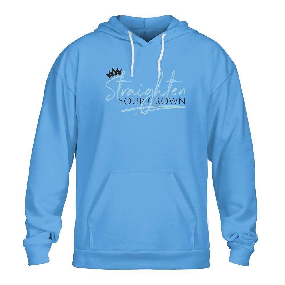 Straighten Your Crown: Classic Unisex Hoodie